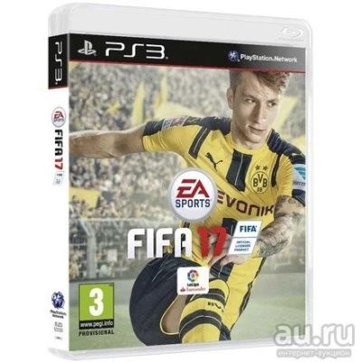 Лот: 9478465. Фото: 1. Fifa 17 2017 PS3 ps3 PS 3. Игры для консолей
