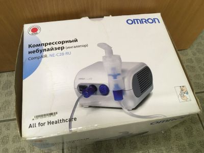 Лот: 16878192. Фото: 1. Компрессорный Небулайзер Omron... Оборудование