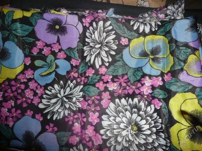 Лот: 1254968. Фото: 1. Шелк 110х150см. Ткани, нитки, пряжа