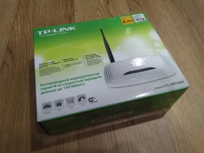 Лот: 15266143. Фото: 1. Роутер TP-Link TL-WR740N. Маршрутизаторы (роутеры)