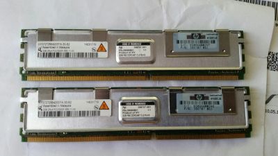 Лот: 9917402. Фото: 1. 1 x 2GB HP Server RAM hys72t256420efa-3s-b2... Оперативная память