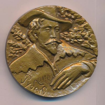 Лот: 19184775. Фото: 1. СССР Медаль 1978 художник Рубенс... Юбилейные