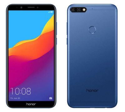 Лот: 11998423. Фото: 1. Новый Huawei Honor 7C 3/32Gb Blue... Смартфоны