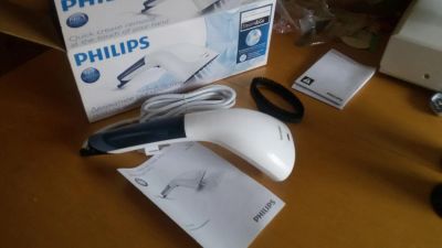 Лот: 10442414. Фото: 1. Отпариватель ручной Philips GS310. Утюги, парогенераторы, отпариватели