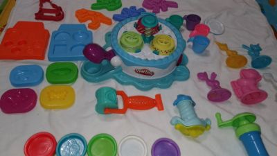 Лот: 16982770. Фото: 1. Три набора play doh одним лотом. Конструкторы