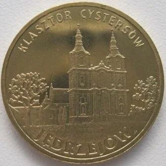 Лот: 7257912. Фото: 1. 2 злотых 2009. Енджеюв, цистерианский... Европа