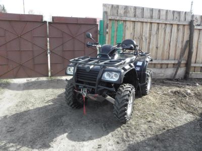 Лот: 10402101. Фото: 1. Квадроцикл CF Moto 500. Снегоходы, квадроциклы