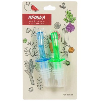 Лот: 24120256. Фото: 1. Пробка для бутылки, с дозатором... Кухонные аксессуары