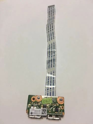 Лот: 16477473. Фото: 1. Плата разъемов USB со шлейфом... Другое (комплектующие)