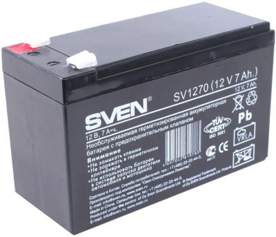 Лот: 11064035. Фото: 1. Аккумулятор для ИБП SVEN SV1270. ИБП, аккумуляторы для ИБП