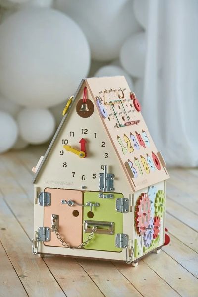 Лот: 12035864. Фото: 1. Бизиборд . Montessori. Заменяет... Для младенцев