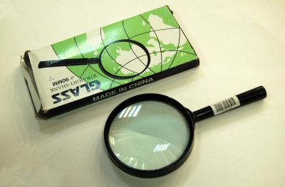Лот: 5290091. Фото: 1. Стекло увелечительное Glassstraight-shank... Лупы увеличительные