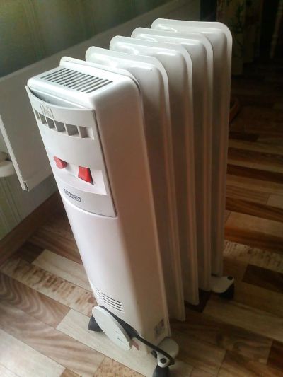 Лот: 4373983. Фото: 1. Масляный обогреватель Omas 1RC... Обогреватели бытовые