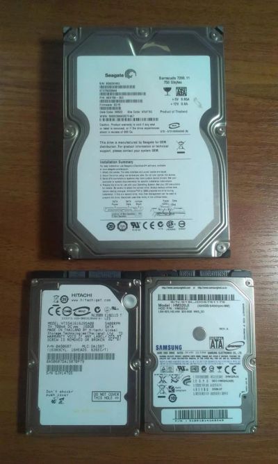 Лот: 3741123. Фото: 1. Жесткие диски, неиспарвные. Жёсткие диски (HDD)