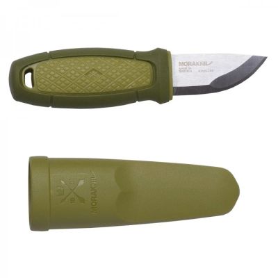 Лот: 15531607. Фото: 1. Нож MORA (Morakniv) Eldris зеленый. Ножи, топоры