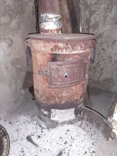Лот: 16493015. Фото: 1. Печь буржуйка (военная). Отопительные котлы, печи