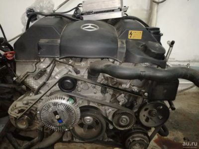 Лот: 9451314. Фото: 1. Двигатель Mercedes Benz E430 W210. Двигатель и элементы двигателя