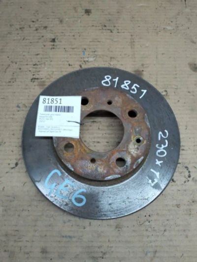 Лот: 21402815. Фото: 1. тормозной диск Honda Fit GD6. Тормозная система