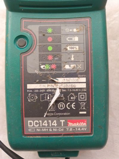 Лот: 23426155. Фото: 1. Зарядное устройство Makita DC1414T. Зарядные устройства, блоки питания для бытовой техники