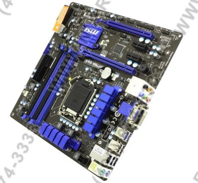 Лот: 7997093. Фото: 1. MSI H77MA-G43 (OEM) LGA1155 H77... Материнские платы