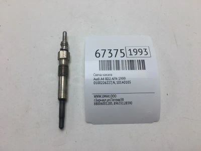 Лот: 20526069. Фото: 1. Свеча накала Audi A4 1999 0100226227... Кузов