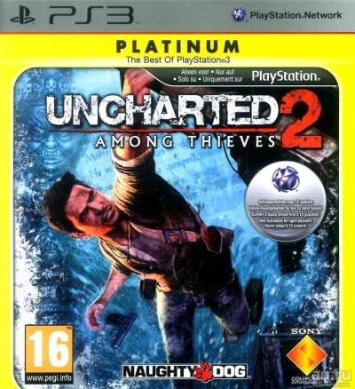 Лот: 9947646. Фото: 1. Игра ps3 Uncharted 2 platinum... Игры для консолей