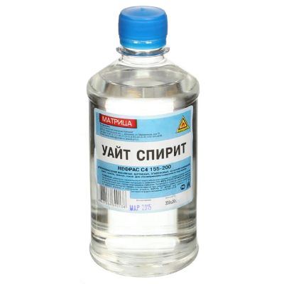 Лот: 24097952. Фото: 1. Уайт-спирит 0.5 л, Матрица, ТУ. Краски, лаки, растворитель