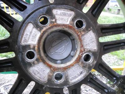 Лот: 969730. Фото: 1. Штатное литье Nissan Cefiro (R15... Диски