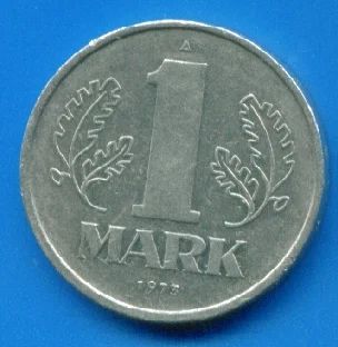 Лот: 8775767. Фото: 1. Германия 1 марка 1973 тип 2 (1972... Германия и Австрия