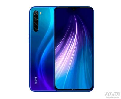 Лот: 14972808. Фото: 1. Xiaomi Redmi Note 8 Blue, Global... Смартфоны