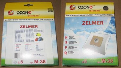 Лот: 12707767. Фото: 1. Мешки пылесборники Ozone M-38. Запчасти, комплектующие для пылесосов, утюгов