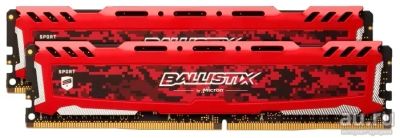 Лот: 13824007. Фото: 1. Ballistix 2666mhz ddr4 2*16gb... Оперативная память