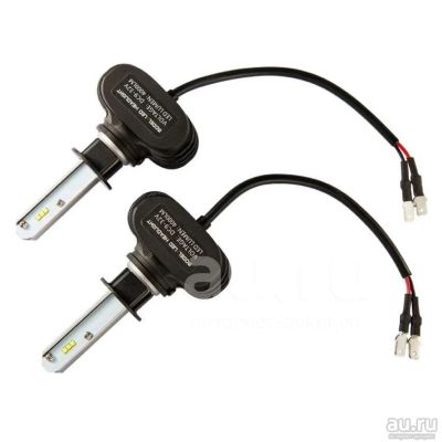 Лот: 18737638. Фото: 1. Лампы LED S1 Headlight H1 9V-32V... Оптика и освещение