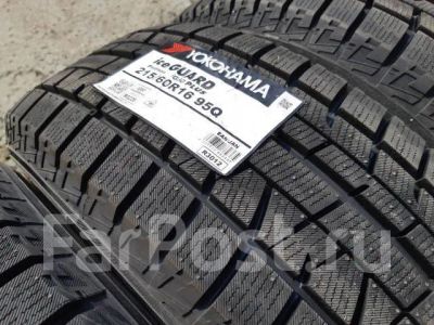 Лот: 23643854. Фото: 1. Зимняя резина 215/60 R-16 "Yokohama... Шины