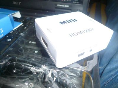Лот: 2859397. Фото: 1. hdmi на 3 rca (тюльпаны) converter... Шлейфы, кабели, переходники