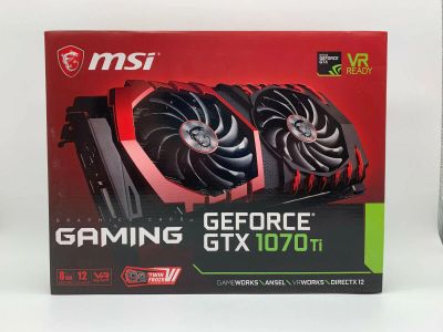 Лот: 17789265. Фото: 1. Видеокарта MSI GTX 1070 Ti Gaming... Видеокарты