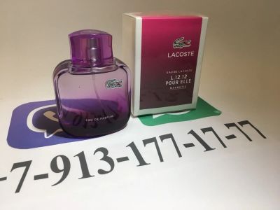 Лот: 11496650. Фото: 1. Lacoste L.12.12 Pour Elle Magnetic. Женская парфюмерия