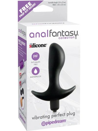 Лот: 22069003. Фото: 1. Анальная пробка Vibrating Perfect... Игрушки