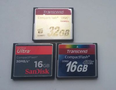 Лот: 19198268. Фото: 1. Transcend CF 16Gb. Карты памяти