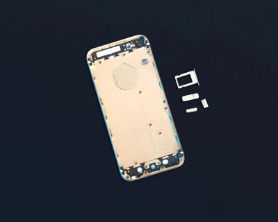 Лот: 19823603. Фото: 1. Корпус iPhone 5 (дизайн iP6) золото... Другое (запчасти, оборудование)