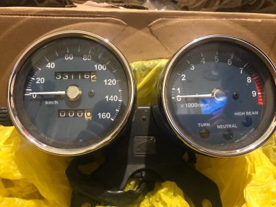 Лот: 14932260. Фото: 1. Приборная панель Honda CB400SS. Детали тюнинга