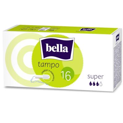 Лот: 24100822. Фото: 1. Тампоны Bella, Super, 16 шт, BE-032-SU16-023. Средства личной гигиены 