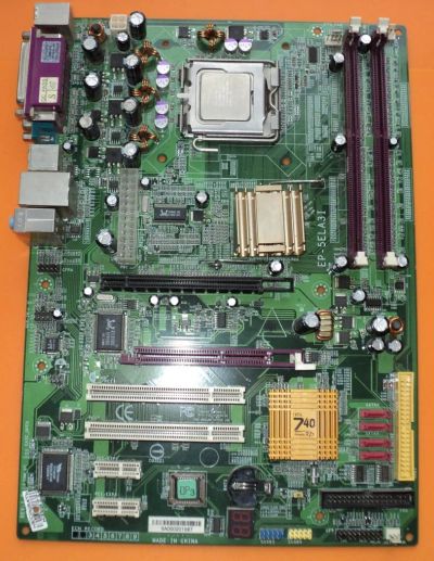 Лот: 7011499. Фото: 1. EP-5ELA3I+Intel Celeron D336. Материнские платы