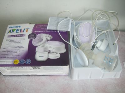 Лот: 24677864. Фото: 1. Электронный молокоотсос Avent. Другое (кормление и уход, гигиена)