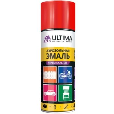 Лот: 16251700. Фото: 1. Краска-спрей Ultima, RAL3011 красный... Краски, лаки, растворитель
