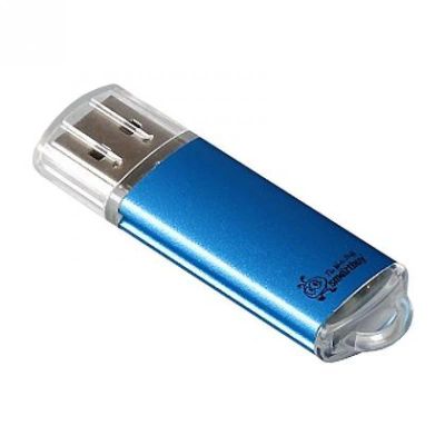 Лот: 20877690. Фото: 1. USB Flash SmartBuy V-Cut 8GB синий... Карты памяти