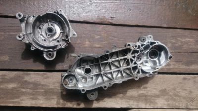 Лот: 5590006. Фото: 1. Картер двигателя Honda Dio AF18E. Запчасти