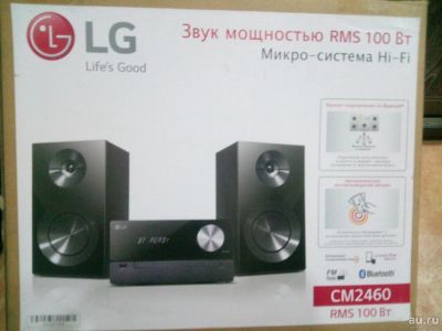 Лот: 13054172. Фото: 1. Микросистема lg cm2460 новая. Музыкальные центры, магнитолы