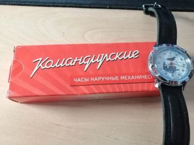 Лот: 16318293. Фото: 1. Часы командирские (подводная лодка... Оригинальные наручные часы