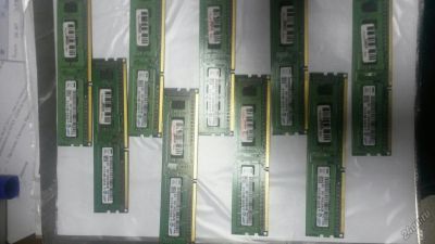 Лот: 5817538. Фото: 1. Оперативная память 2GB 1Rx8 PC3-10600U-09-10-AO... Оперативная память